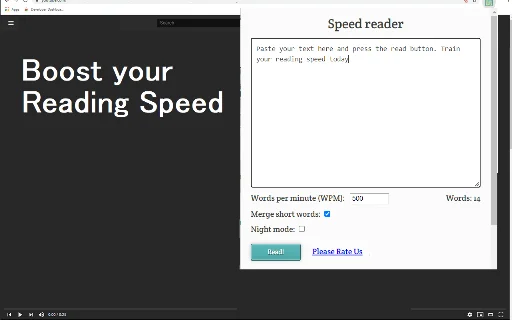 Testing Reading Speed ডাউনলোড করুন – দ্রুত পড়ার দক্ষতা বাড়ান - Screenshot 1