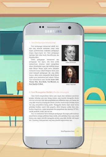 Buku IPS SMP Kelas 8 ডাউনলোড করুন – ডিজিটাল সামাজিক বিজ্ঞান বই - Screenshot 1