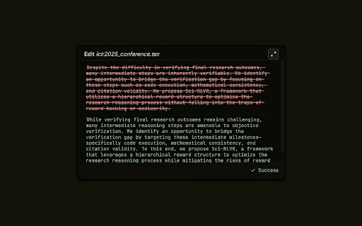 Einsia: Overleaf-এর জন্য সেরা AI LaTeX এডিটিং টুল ডাউনলোড করুন - Screenshot 5