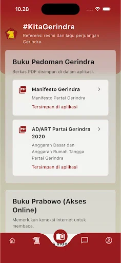 Kita Gerindra অ্যাপ ডাউনলোড করুন – সদস্য প্রোফাইল ও তথ্য - Screenshot 5