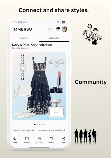 Immerso: AI Style Studio ডাউনলোড করুন – ফ্যাশন ডিজাইনের নতুন দিগন্ত - Screenshot 4