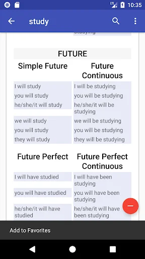 English Verbs অ্যাপ ডাউনলোড করুন – ইংরেজি গ্রামার শিখুন - Screenshot 6