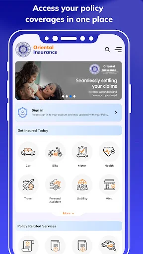 Oriental Insurance App ডাউনলোড করুন – ইনস্যুরেন্স পলিসি ও ক্লেম - Screenshot 3