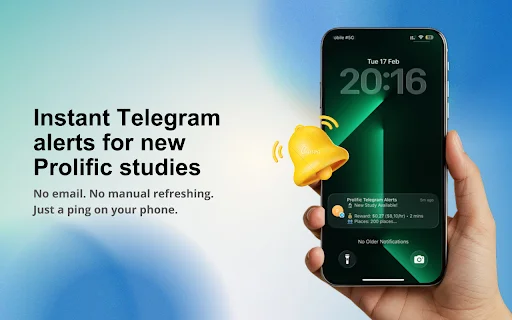 Prolific Telegram Alerts ডাউনলোড করুন – দ্রুত স্টাডি নোটিফিকেশন পান - Screenshot 2