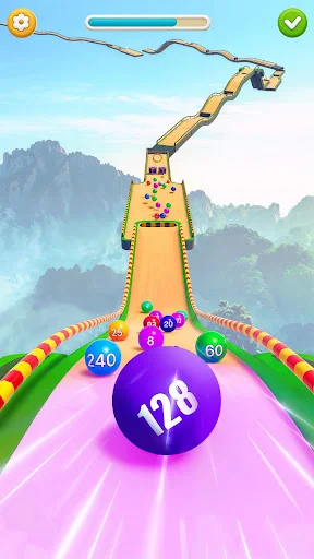 Rolling Ball 2048: Ball Run 3D ডাউনলোড করুন – সেরা বল গেম - Screenshot 1