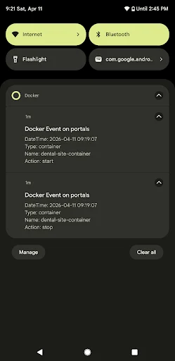 Docker Management ডাউনলোড করুন – Linux ও MacOS নিয়ন্ত্রণ করুন - Screenshot 1