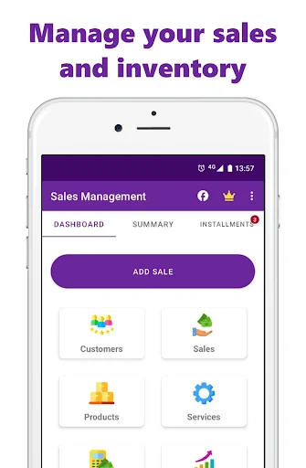 Sales and Inventory Control ডাউনলোড করুন – সেরা সেলস ম্যানেজমেন্ট অ্যাপ - Screenshot 1