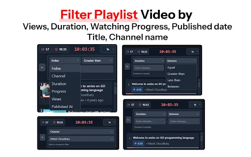 Youtube Playlist Guru ডাউনলোড করুন – প্লেলিস্ট ম্যানেজমেন্ট টুল - Screenshot 4