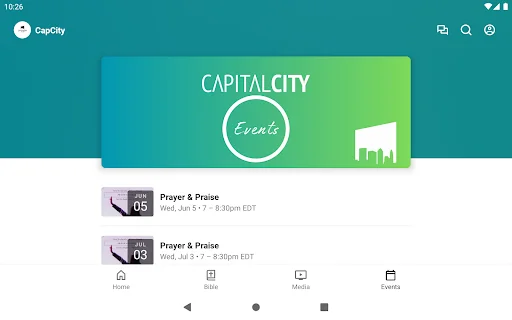 CapCity অ্যাপ ডাউনলোড করুন – খ্রিস্টান বিশ্বাস ও আধ্যাত্মিক উন্নতির সেরা মাধ্যম - Screenshot 6