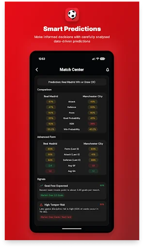 Puntsville: Live Scores & Tips ডাউনলোড করুন – ফুটবল আপডেট ও প্রেডিকশন - Screenshot 5