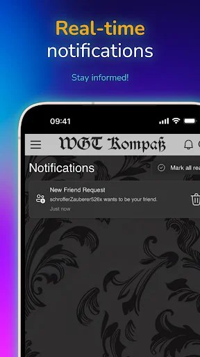 WGT Kompaß ডাউনলোড করুন – অফিসিয়াল ওয়েভ-গথিক-ট্রেফেন অ্যাপ - Screenshot 7