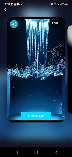 Amazing Water Live Wallpaper ডাউনলোড করুন – ৪কে অ্যানিমেটেড ব্যাকগ্রাউন্ড - Screenshot 7