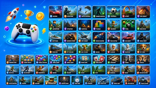 No Wifi Games – Boy Games ডাউনলোড করুন – সেরা অফলাইন গেম হাব - Screenshot 9