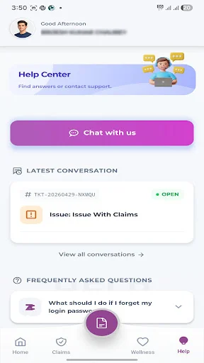 Zoom Connect ডাউনলোড করুন – ইনস্যুরেন্স ও হেলথ বেনিফিট অ্যাপ - Screenshot 4