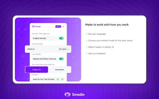 Smodin AI Detector: আপনার লেখাকে করুন আরও নির্ভুল ও মানবিক - Screenshot 4