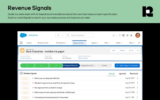 Revenue Grid ডাউনলোড করুন – Salesforce ও Gmail ইন্টিগ্রেশন - Screenshot 4
