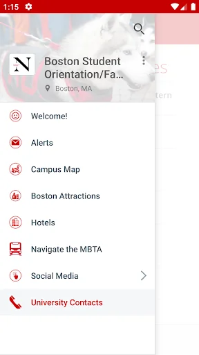 Northeastern Orientation ডাউনলোড করুন – বস্টন ক্যাম্পাসের সেরা গাইড - Screenshot 2