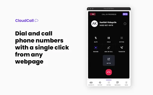 CloudCall ডাউনলোড করুন – আপনার CRM-এর জন্য সেরা বিজনেস ফোন সিস্টেম - Screenshot 3