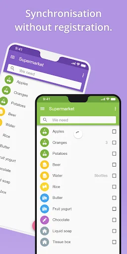 That Shopping List PRO ডাউনলোড করুন – সেরা গ্রোসারি লিস্ট অ্যাপ - Screenshot 1