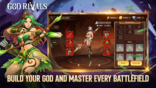 God Rivals: RPG Roguelike ডাউনলোড করুন – ডার্ক ফ্যান্টাসি অ্যাকশন গেম - Screenshot 6