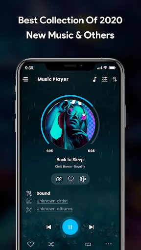 Music Player for Android ডাউনলোড করুন – সেরা মিউজিক প্লেয়ার - Screenshot 1