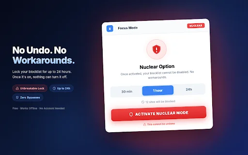 Focus Mode Pro ডাউনলোড করুন – প্রোডাক্টিভিটি ও ওয়েবসাইট ব্লকার - Screenshot 4