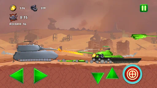 Tank Attack 5 ডাউনলোড করুন – সেরা ২ডি ট্যাঙ্ক গেম এখন খেলুন - Screenshot 2